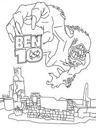Drawing 6 From Ben 10 Coloring Page