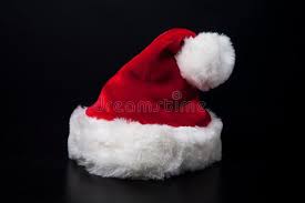 Black And Red Santa Hat Santa Hat A Santa Clause Hat On Black Background Affiliate Clause Hat Santa Background Black Ad Santa Hat Hats Santa