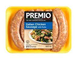 Plenty of melted cheese and butter. Italian Chicken Sausage With Pesto Premio Free Printable Coupons Chicken Sausage Recipes Italian Chicken Sausage Mild Italian Sausage
