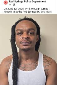 I'm learning of an incident earlier this morning in the area of 8th Avenue  in the Red Springs community of Robeson County. I've reached out to the  Police Department there to learn