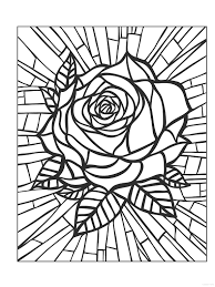 Children activities, more than 2000 coloring pages Mandala Rose Coloring Pages Novocom Top