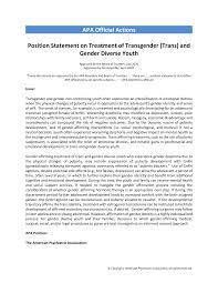 Luckily, there are strategies you can use to make writing a psychology paper using apa format easier—one of which is creating an outline. Https Www Psychiatry Org File 20library About Apa Organization Documents Policies Policies Position Transgender Gender Diverse Youth Pdf