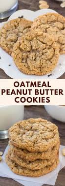 Peanut Butter Oatmeal Cookies Just So Tasty Recipe Peanut Butter Recipes Oatmeal Cookies Chewy Peanut Butter Cookie Recipe