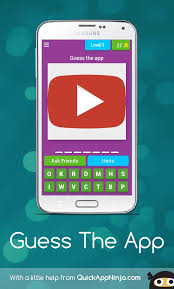 Guess the app!how far can you get?how many apps do you know?play all levels and become a app boss!if you don´t know an app, ask friends or watch a free video to skip the level!. App Guessing Game Free For Android Apk Download