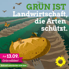 Ein wahlplakat der grünen sorgt für aufregung. Grune Hame Fur Glyphosat Wahlplakat Das Sagt Die Partei Waz De