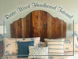 How to build a rustic wood headboard how tos diy. How To Create A Rustic Wood King Headboard Pretty Handy Girl