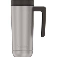 Maybe you would like to learn more about one of these? Thermos 18oz Stainless Steel Mug Stainless With Black Lid Target