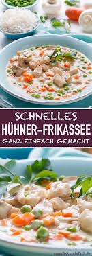 Huhnerfrikassee Schnell Und Einfach Gemacht Emmikochteinfach Rezept In 2020 Frikassee Rezept Rezept Huhnerfrikassee Huhner Frikassee