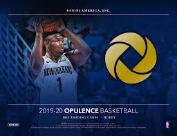 Please be aware that release dates are subject to change by the manufacturer at any point. 2019 20 Panini Opulence Basketball 130 Point