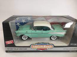 Erlt 1 18 Scale Die Cast Metal 1957 Chevy Bel Air Sport Etsy Chevy Bel Air 1957 Chevy Bel Air Diecast