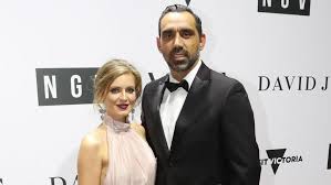 Amerikalı politikacı için bkz adam goode. New Dad Former Sydney Star Adam Goodes Welcomes First Child With Wife Natalie The West Australian