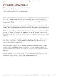 Rendah di mukim pengkalan batu. Contoh Contoh Karangan Sekolah Rendah Perbincangan