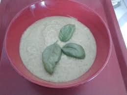 Soupe Froide Courgettes Basilic Recette Soupe Froide Courgette Soupe Recette Soupe