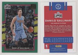 Clippers fire bruce bowen after critical remarks about leonard. 2017 18 Panini Donruss Holo Green And Yellow Laser Danilo Gallinari 62 Ebay