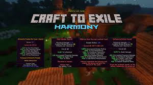 Install roguelike adventures and dungeons New 1 16 X Modpack Craft To Exile Harmony Sister Pack To Dissonance Feedthebeast