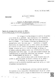 Membre du syndicat de bretagne. Omnia Au Conseil Federal Rapport Du Departement Politique Sur Le Corapport Du Departement De Justice Et Police Du 30 Avril 1956 Cf Pvcf No 913 Dodis Ch 11038 Proposition Dpf Dodis Ch 11039 Mitbericht Ejpd