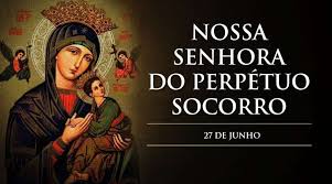 Ó glorioso santo afonso, que por vossa confiança na. Hoje E Celebrada Nossa Senhora Do Perpetuo Socorro