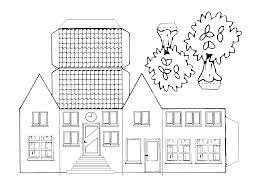 Papiergebäude zum ausdrucken / ausmalbild koch kostenlos herunterladen : Haus Aus Papier Basteln Vorlagen Dekoking Diy Mehr
