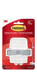 Check spelling or type a new query. Amazon Com Command Broom Holder Wall Mount White Easy On Easy Off 1 Gripper Home Improvement