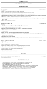 auto detailer resume sample mintresume
