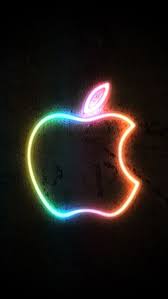 Neon Light Apple Apple Wallpaper Iphone Wallpaper Iphone Neon Apple Watch Custom Faces