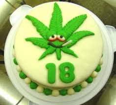 Marijuana leaf birthday cake aggie s sweets. Happy Birthday Marijuana Cake Shefalitayal