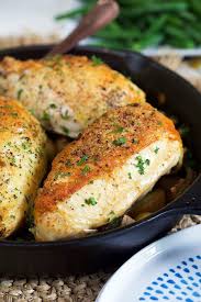 Part of the problem is the chicken itself—the breast meat has very little fat and becomes dry and chalky if overcooked. Cast Iron Skillet Chicken Breast Recipe The Suburban Soapbox
