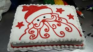 To start decorating the christmas sheet cake, use your cookie cutters and press them slightly into the cake, this will create an outline for you to follow with your icing. Christmas Sheet Cake Ideas Let Them Eat Cake Ii Facebook