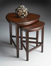 Butler Specialty Loft Finnegan Dark Brown Nesting Tables Nesting Tables Wood Nesting Tables Side Table