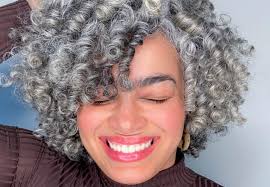 This is a group for women who are transitioning to gray (or are already there), and also working on their curls. How Heren Embraces Her Silver Hair At Length By Prose Hair