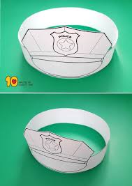 Police Man Paper Crown Community Helpers Community Helpers Preschool Crafts Community Helpers Police Police Crafts