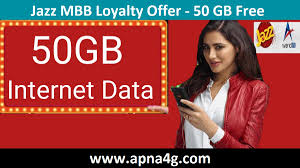 In this post, you will also get information about the jazz postpaid helpline and jazz postpaid bill. Jazz 50gb Free Internet Jazz Mbb Loyalty Offer