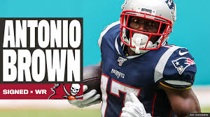 The tampa bay buccaneers have signed controversial wide receiver antonio brown on a one year deal after tom brady. Tampa Bay Buccaneers On Twitter We Ve Signed Wr Antonio Brown Https T Co Xkfug95plv