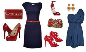 Elige un vestido midi en verde botella con unas botas en tono tostado para tu próxima reunión importante, o atrévete con un vestido de fiesta en verde esmeralda para los. Venta Que Color De Zapatos Combina Con Vestido Azul En Stock