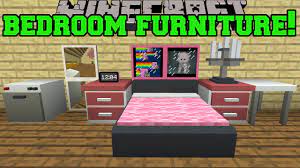 Minecraft ottomans that i made for my son's minecraft themed bedroom. Minecraft Bedroom Furniture Mirrors Digital Clocks Paintings Modern Beds Mod Showcase Youtube