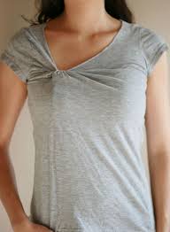 Ne jetez plus vos vêtements trop petits. Diy T Shirt Noue Petit Citron Petit Citron