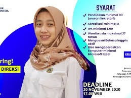 Lowongan kerja terbaru sma, smk, d3, s1 semua jurusan 💯 tidak dipungut biaya 📌 saat ini belum menerima pp/sejenisnya www.lokerpt.com. Karir Kawasan Industri Wijayakusuma