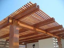 Construcción de techos de madera, machimbrados, techos listoneados, coberturas de policarbonato, tejas, pasos de escaleras. Techos De Terrazas De Fierro Y Madera Ideas De Nuevo Diseno