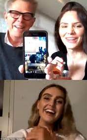 David Foster 70 Katharine Mcphee 36 And Perrie Edwards 26 Form Friendship Daily Mail Online