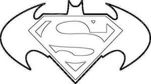 Superman Batman Logo Superman Geburtstag Batman Zeichen Malvorlagen Fur Kinder