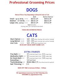 Collection by tlc pet haven. 35 Best Pet Grooming Price Menus Lists Ideas Pet Grooming Business Dog Grooming Business Dog Grooming