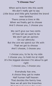 I Choose You By Andy Grammer I Choose You Music Lyrics Choose Me