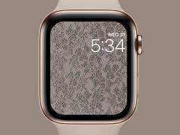 Aesthetic Girly Watch Face Glitter Lace Floral Lace Pattern - Etsy