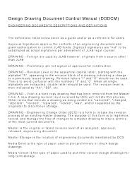 The engine number is like a human fingerprint: Design Drawing Document Control Manual Pdf Microform Drawing