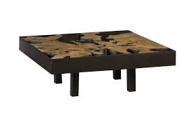 5 out of 5 stars. Maki Coffee Table Pipal Wood Iron Frame Square W Glass