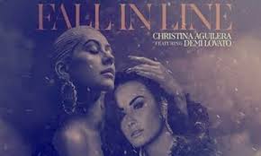 Below you can read the song lyrics of fall in line by christina aguilera, found in album liberation released by christina aguilera in 2018. Christina Aguilera And Demi Lovato Reveal Joint Track Fall In Line Brandsynario