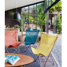 Aussi Bien Dehors Que Dedans Fauteuil De Jardin Dossier Haut Pliant En Acier Et Toile Maxi Pop Up Lafuma Tout Pour La Maison Fauteuil Jardin Maison