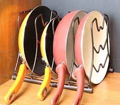 Deco Brothers Pan Organizer Rack Bronze Best Offer Ineedthebestoffer Com Pan Organization Shelf Organization Kitchen Counter