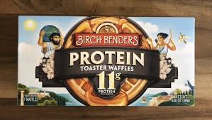 And we loved the idea of delicious toaster waffles—we just couldn't find any. Birch Benders Protein Toaster Waffles Mahaffey Farms