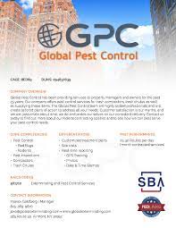 Though ipm was developed first for the agricultural industry, many museums, archives and libraries are finding ipm principles relevant to the protection of their holdings. Global Pest Control